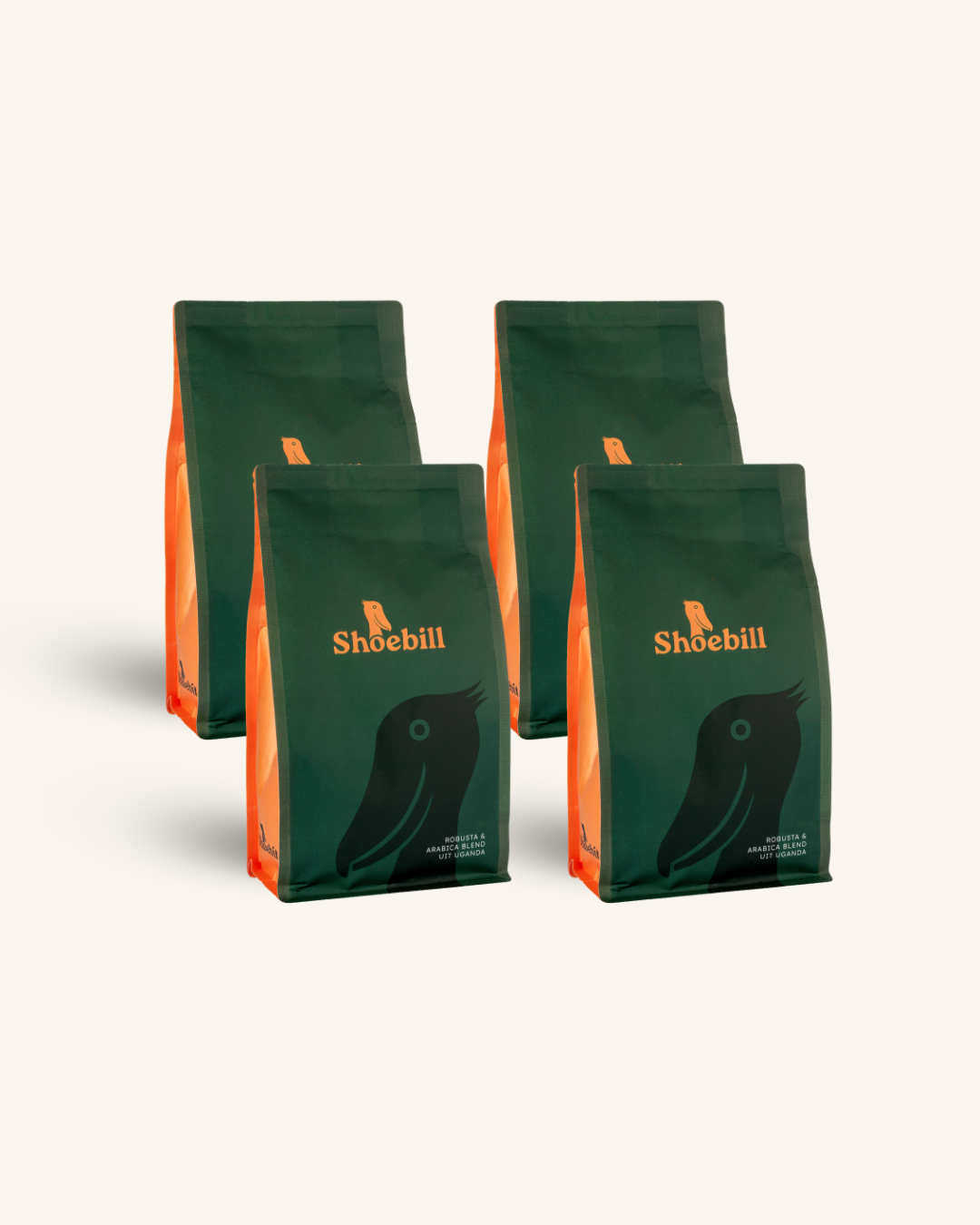 Koffie voordeelpakket – 4 x 500g Oegandese Specialty Koffie